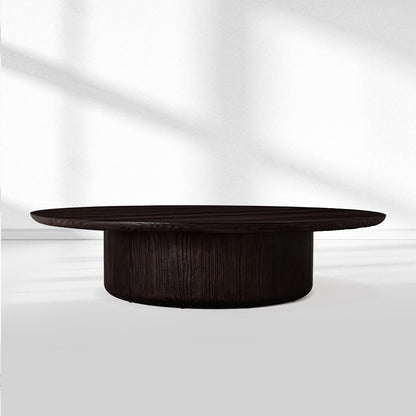 Cirglam Pedestal Round Coffee Table