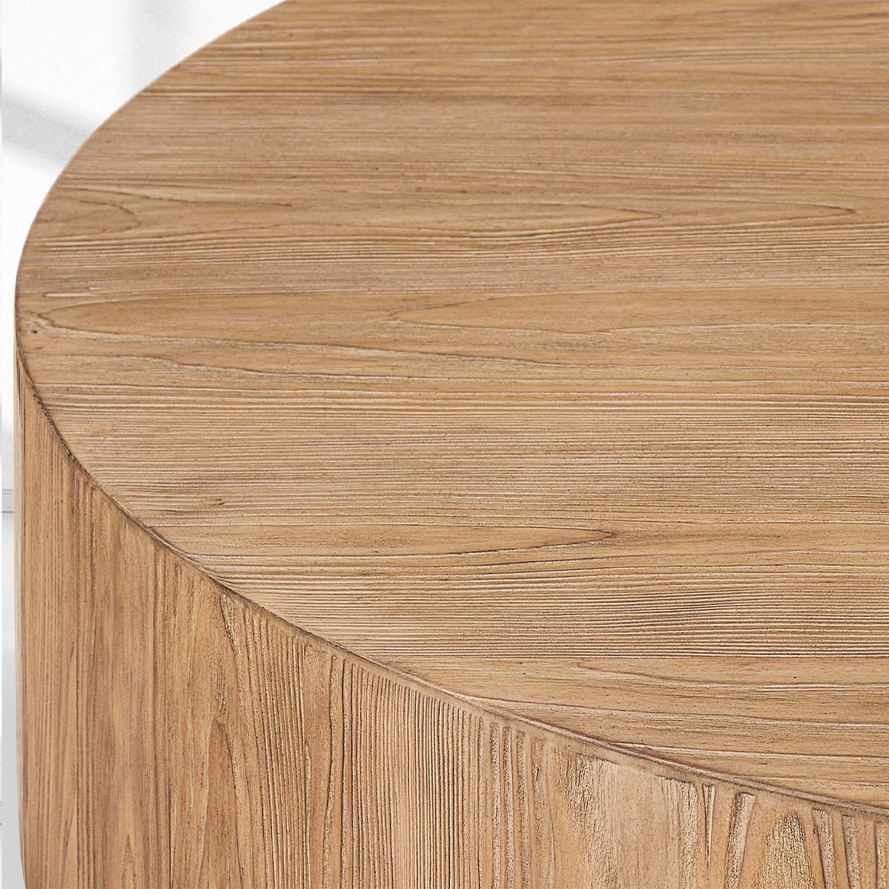 Cirglam Plinth Round Coffee Table