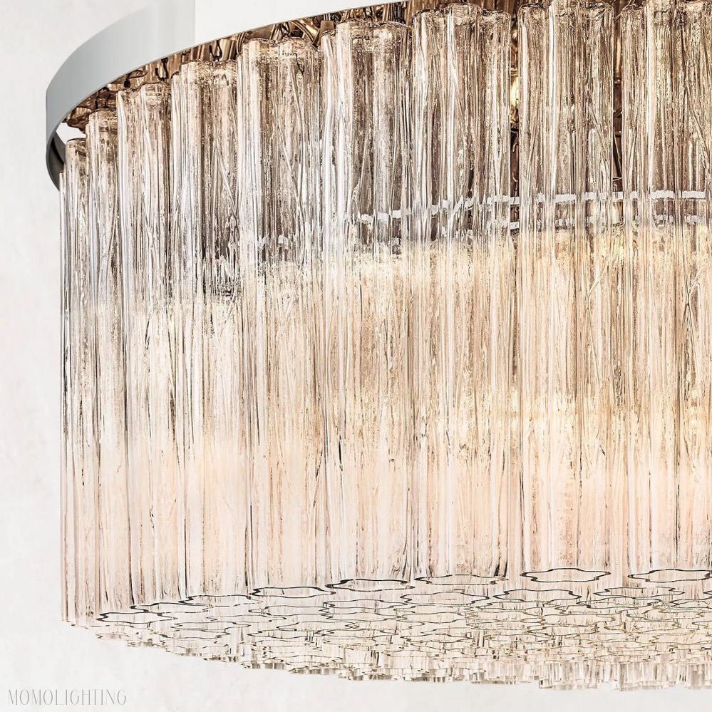 Cloe Round Chandelier-Nobipets