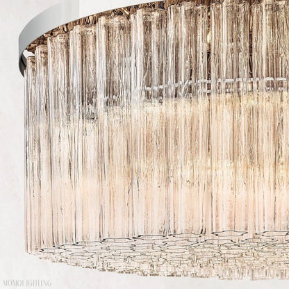 Cloe Round Chandelier-Nobipets