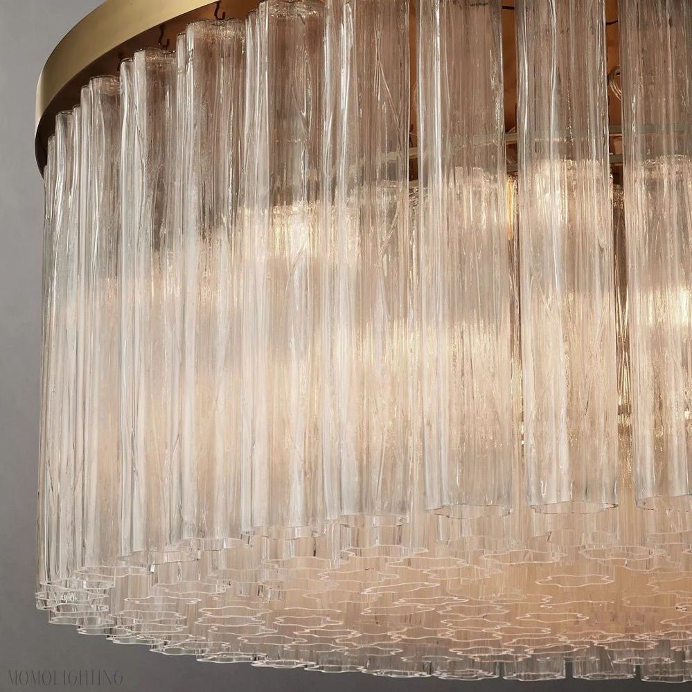 Cloe Round Chandelier-Nobipets