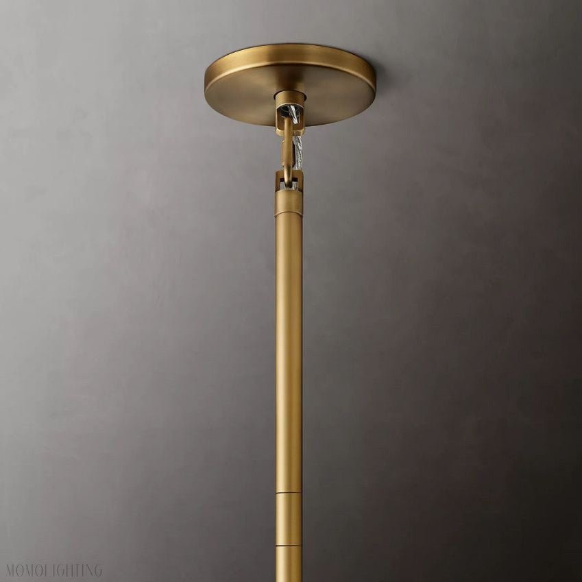 Cloe Round Chandelier-Nobipets