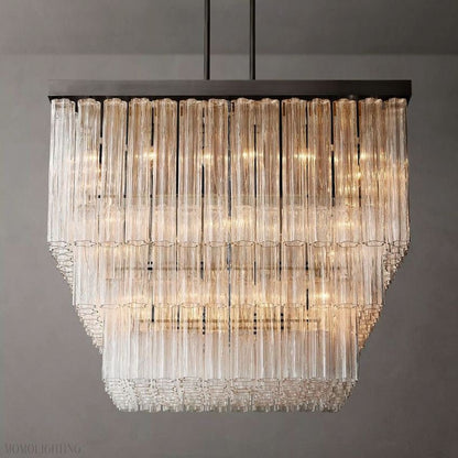 Cloe Square Chandelier 45"-Nobipets