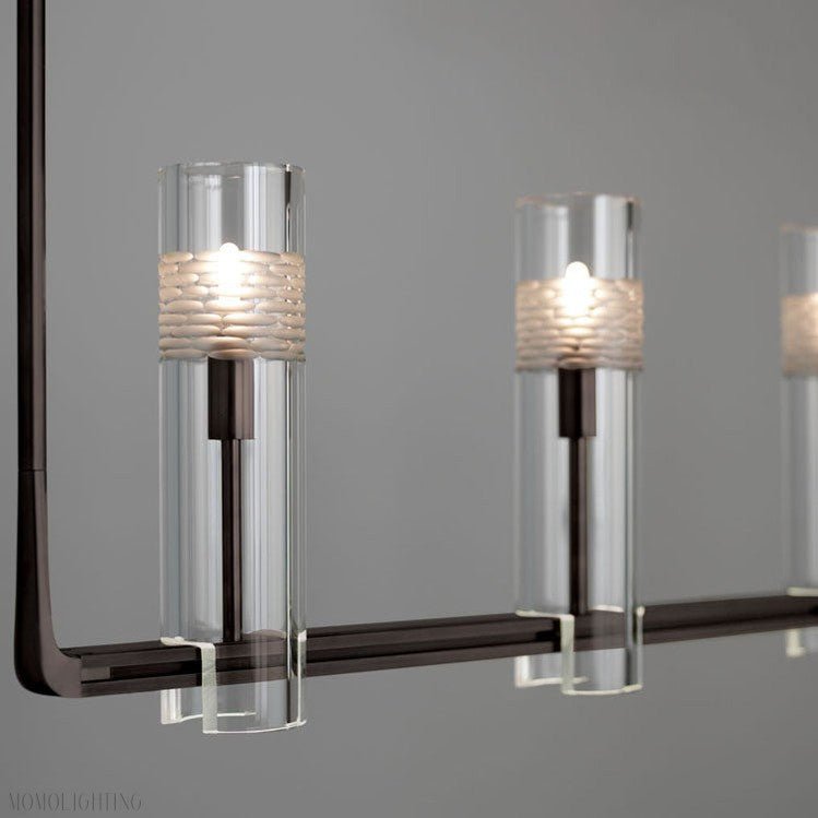 Cono Linear Chandelier for Dining Room-Nobipets