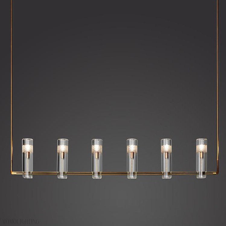 Cono Linear Chandelier for Dining Room-Nobipets