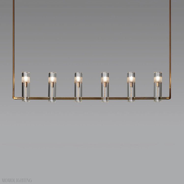 Cono Linear Chandelier for Dining Room-Nobipets