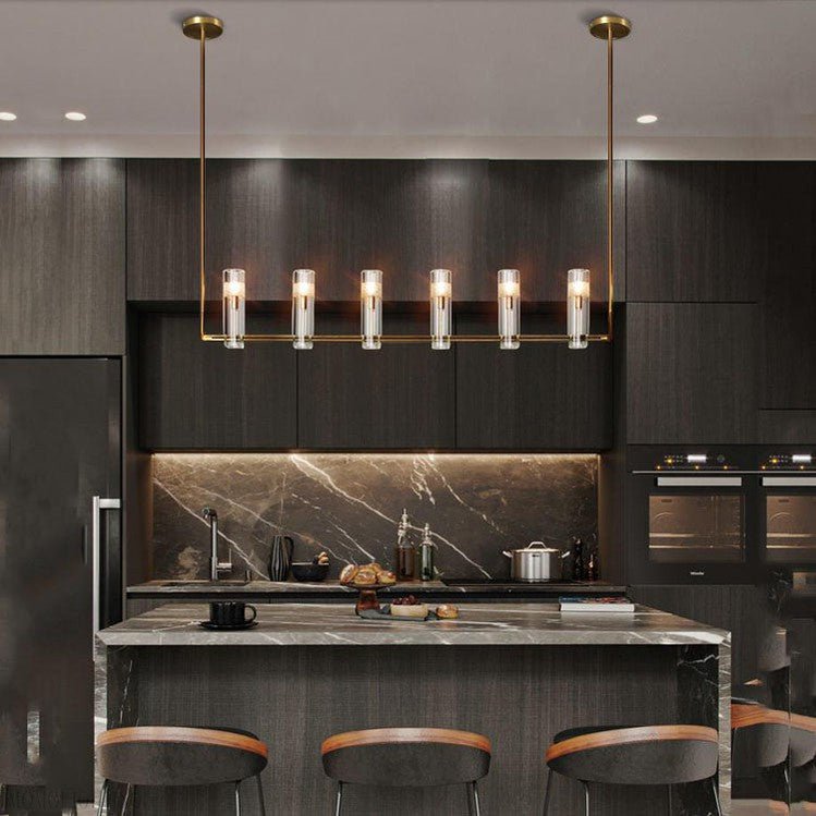 Cono Linear Chandelier for Dining Room-Nobipets