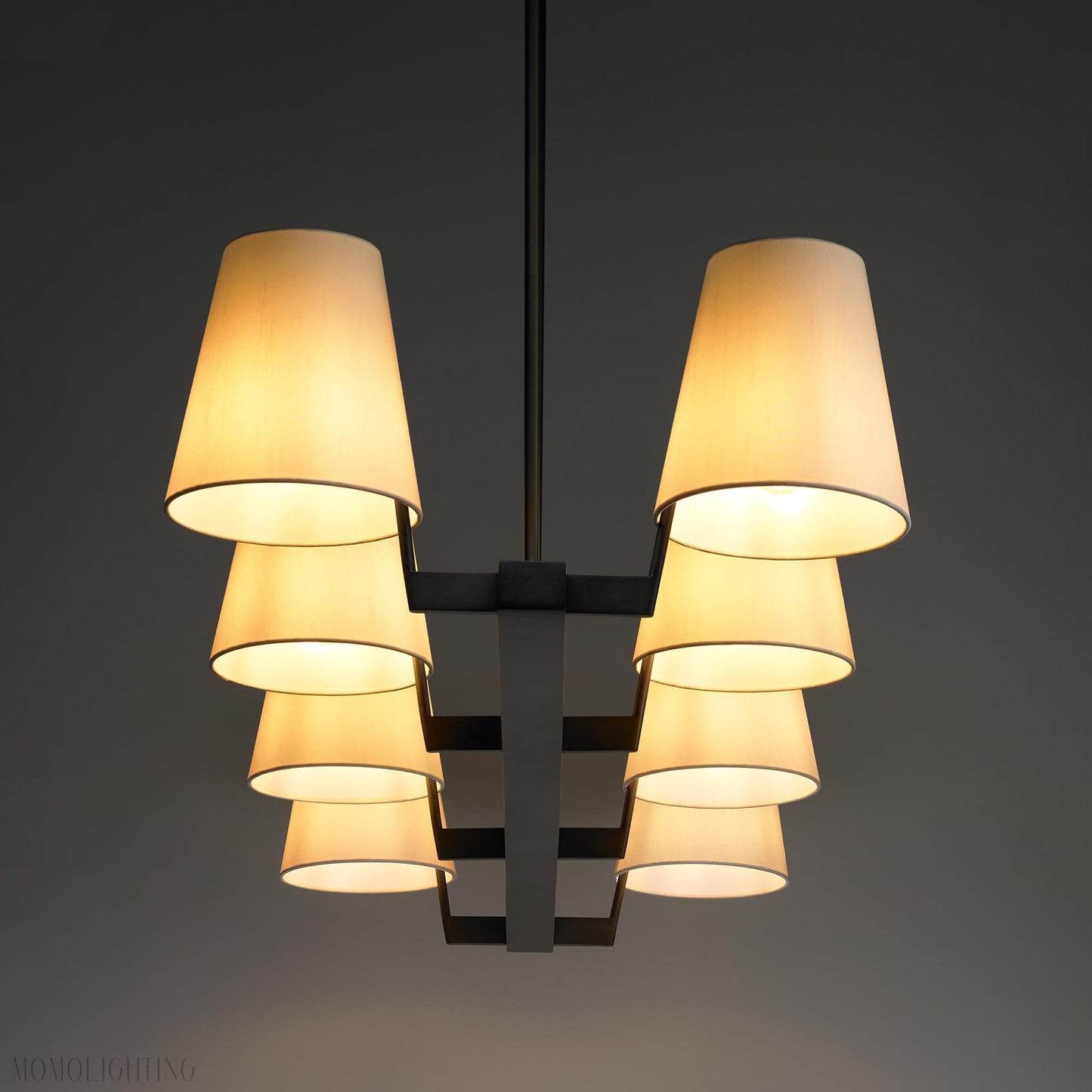 Corniche Circular Linear Chandelier 60'' for dining room & Kitchen-Nobipets