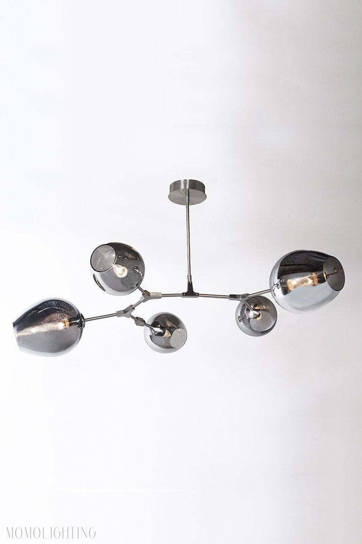Covington Drop Globe Branching Bubble Chandelier 30''-Nobipets