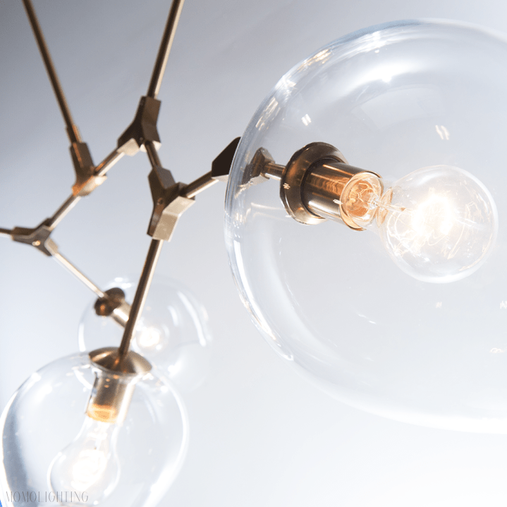 Covington Drop Globe Branching Bubble Chandelier 30''-Nobipets