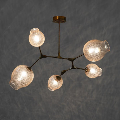 Covington Drop Globe Branching Bubble Chandelier 30''-Nobipets
