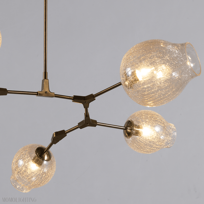 Covington Drop Globe Branching Bubble Chandelier 30''-Nobipets