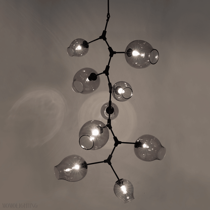 Covington Drop Globe Branching Bubble Chandelier 38''-Nobipets