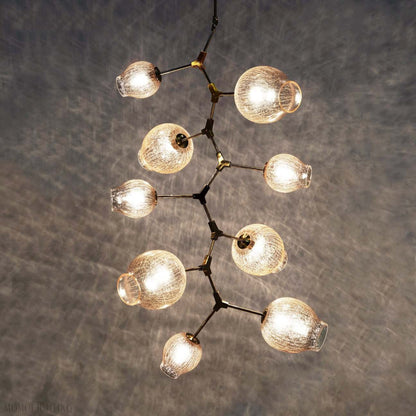 Covington Drop Globe Branching Bubble Chandelier 38''-Nobipets