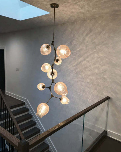 Covington Drop Globe Branching Bubble Chandelier 38''-Nobipets