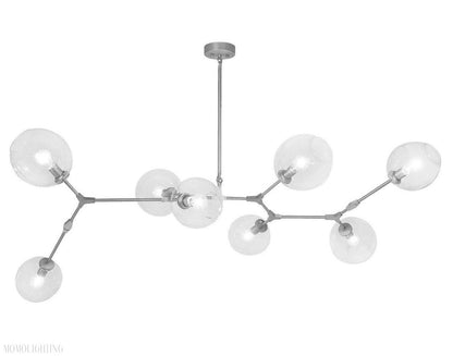Covington Horizontal Globe Branching Bubble Chandelier-Nobipets
