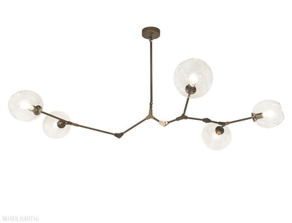 Covington Horizontal Globe Branching Bubble Chandelier-Nobipets