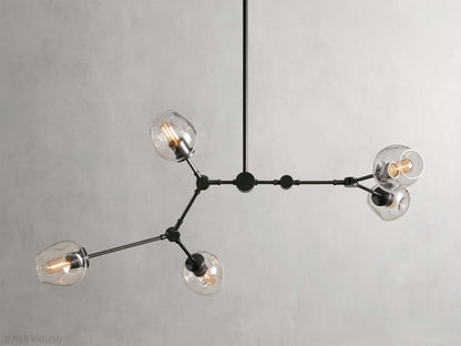 Covington Horizontal Globe Branching Bubble Chandelier-Nobipets