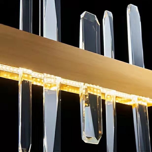 Crystal Chandelier For Dining Room Unique Style Crystal Pendant Light-Nobipets