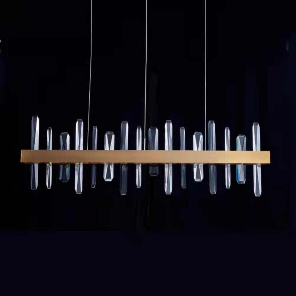 Crystal Chandelier For Dining Room Unique Style Crystal Pendant Light-Nobipets