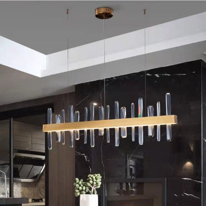Crystal Chandelier For Dining Room Unique Style Crystal Pendant Light-Nobipets