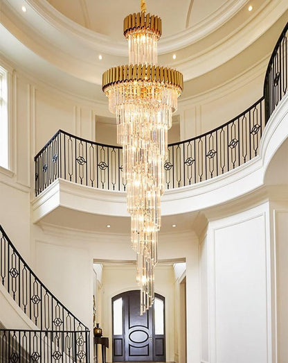 Cyrus Multiple Tier Crystal Chandelier-Nobipets