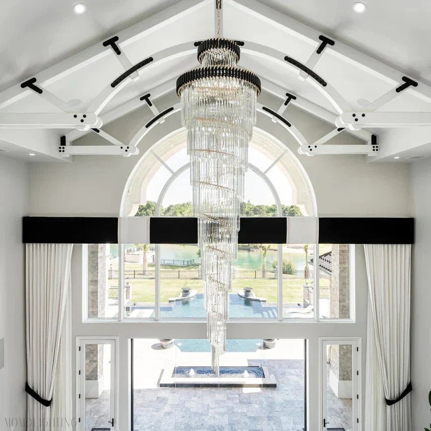 Cyrus Multiple Tier Crystal Chandelier-Nobipets