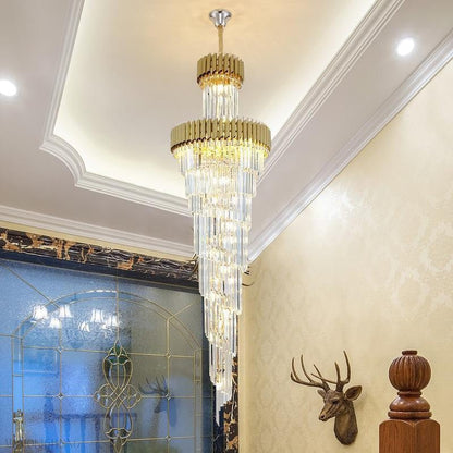 Cyrus Multiple Tier Crystal Chandelier-Nobipets