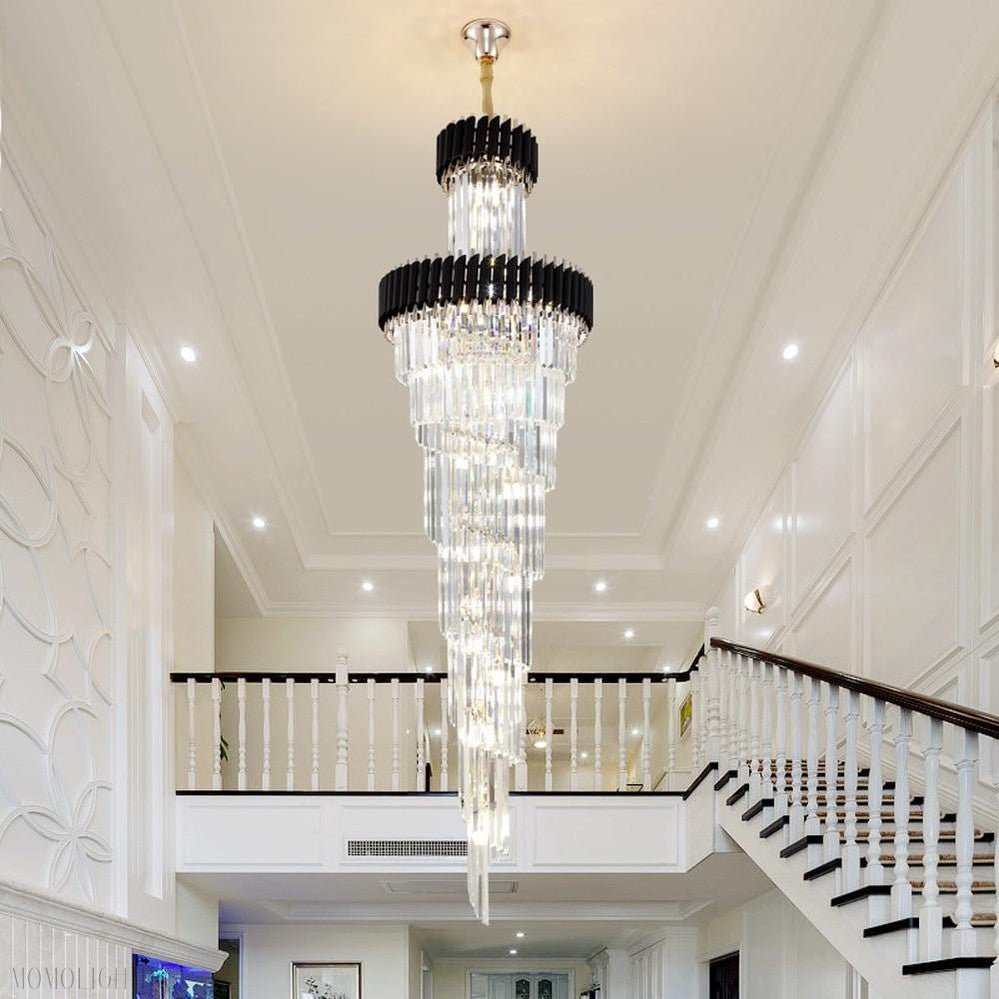 Cyrus Multiple Tier Crystal Chandelier-Nobipets