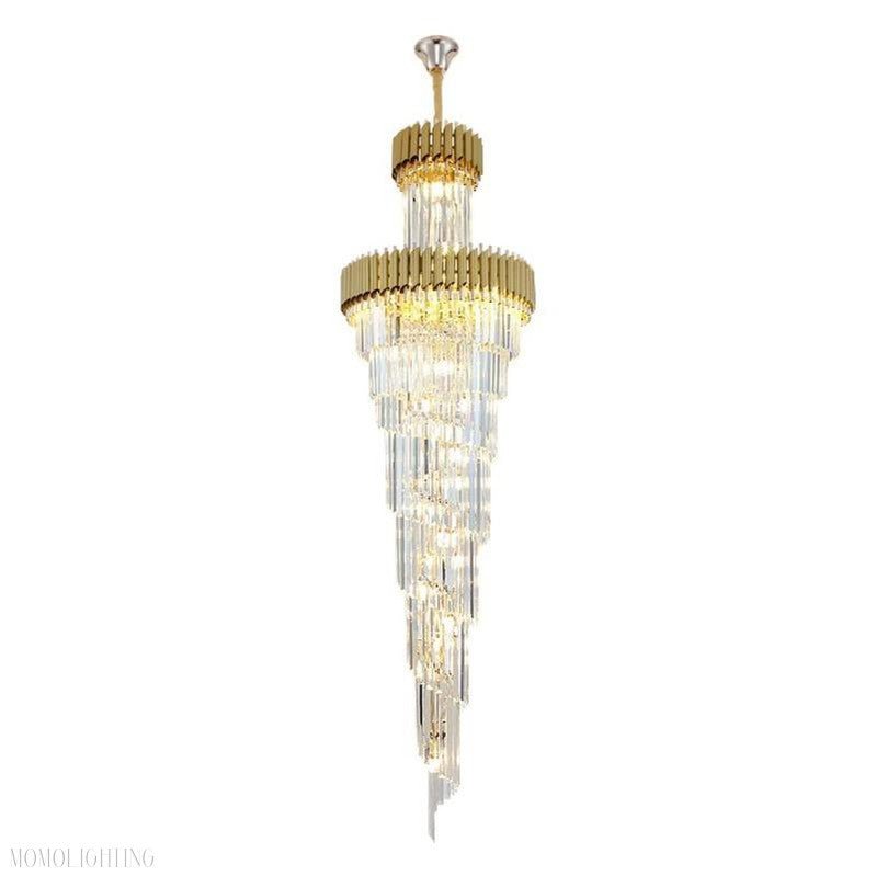 Cyrus Multiple Tier Crystal Chandelier-Nobipets