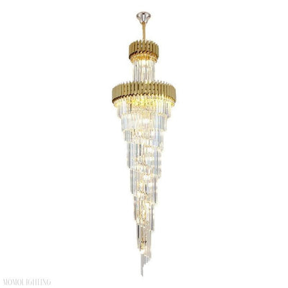 Cyrus Multiple Tier Crystal Chandelier-Nobipets