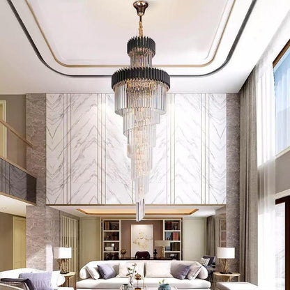 Cyrus Multiple Tier Crystal Chandelier-Nobipets