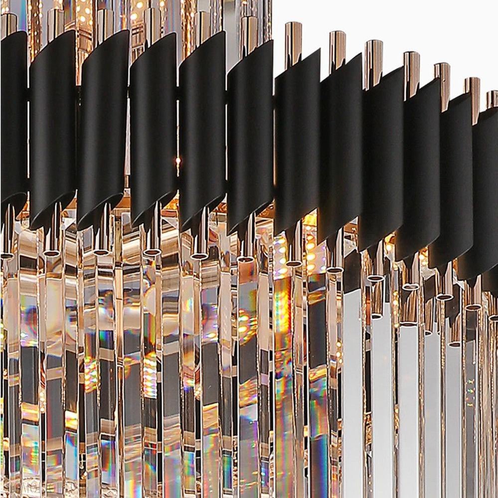 Cyrus Multiple Tier Crystal Chandelier-Nobipets