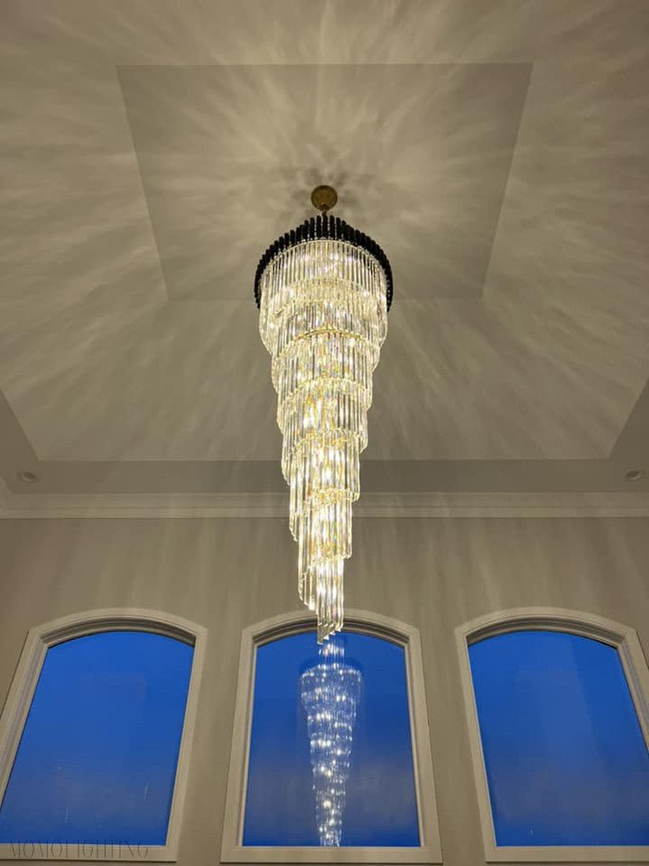 Cyrus Multiple Tier Crystal Chandelier-Nobipets