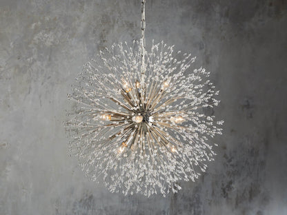 Dandelion Round Chandelier 22''30''43''-Nobipets