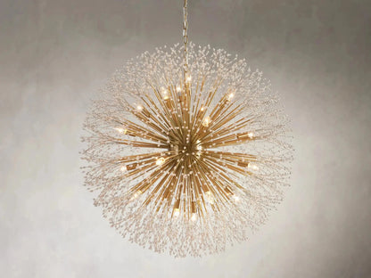 Dandelion Round Chandelier 22''30''43''-Nobipets