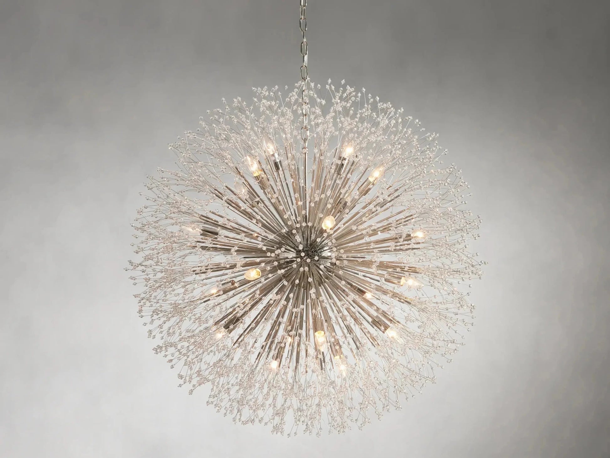 Dandelion Round Chandelier 22''30''43''-Nobipets
