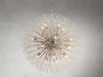 Dandelion Round Chandelier 22''30''43''-Nobipets