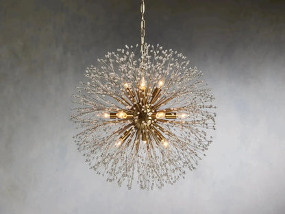 Dandelion Round Chandelier 22''30''43''-Nobipets