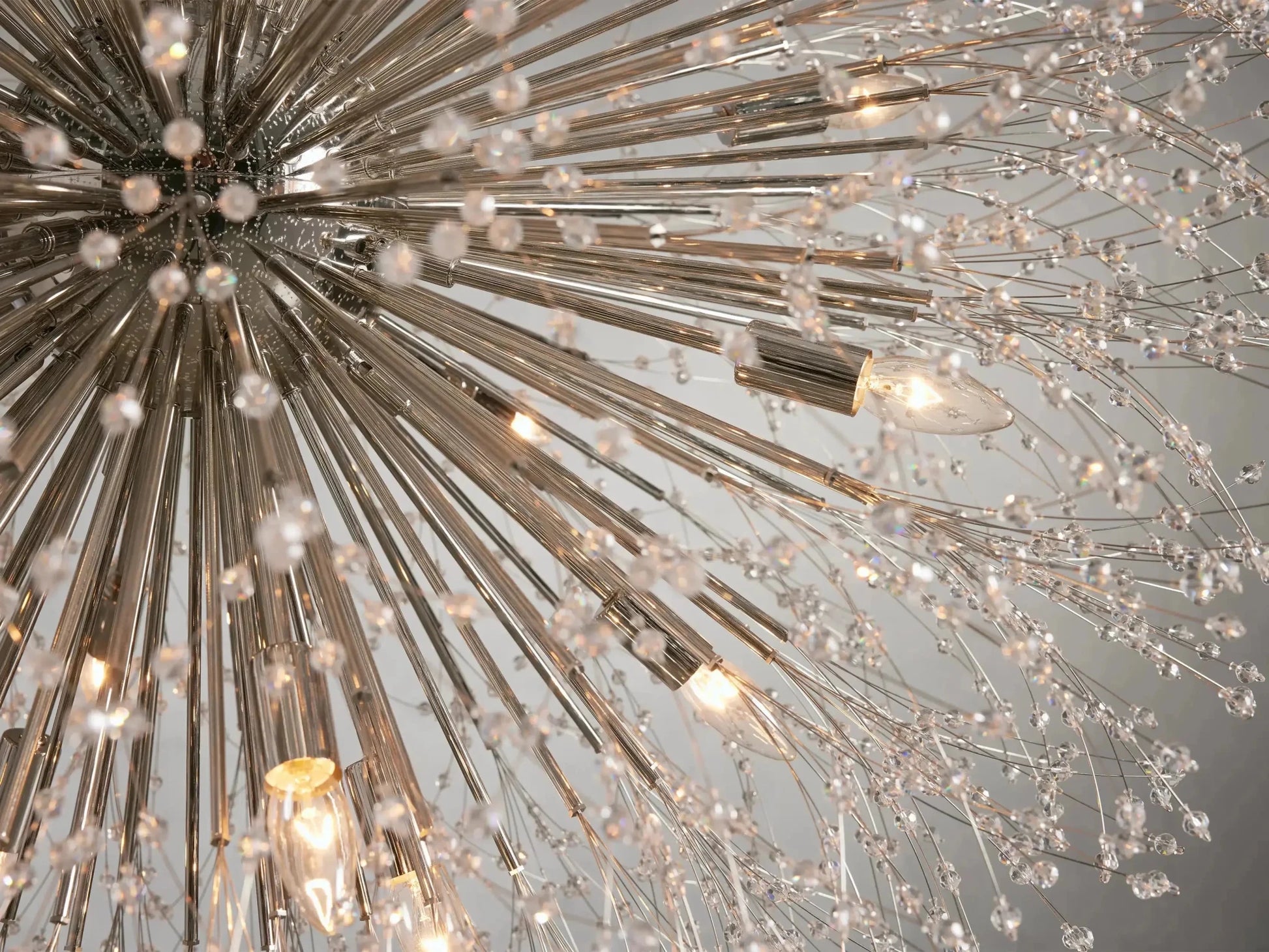 Dandelion Round Chandelier 22''30''43''-Nobipets