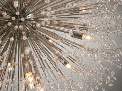 Dandelion Round Chandelier 22''30''43''-Nobipets