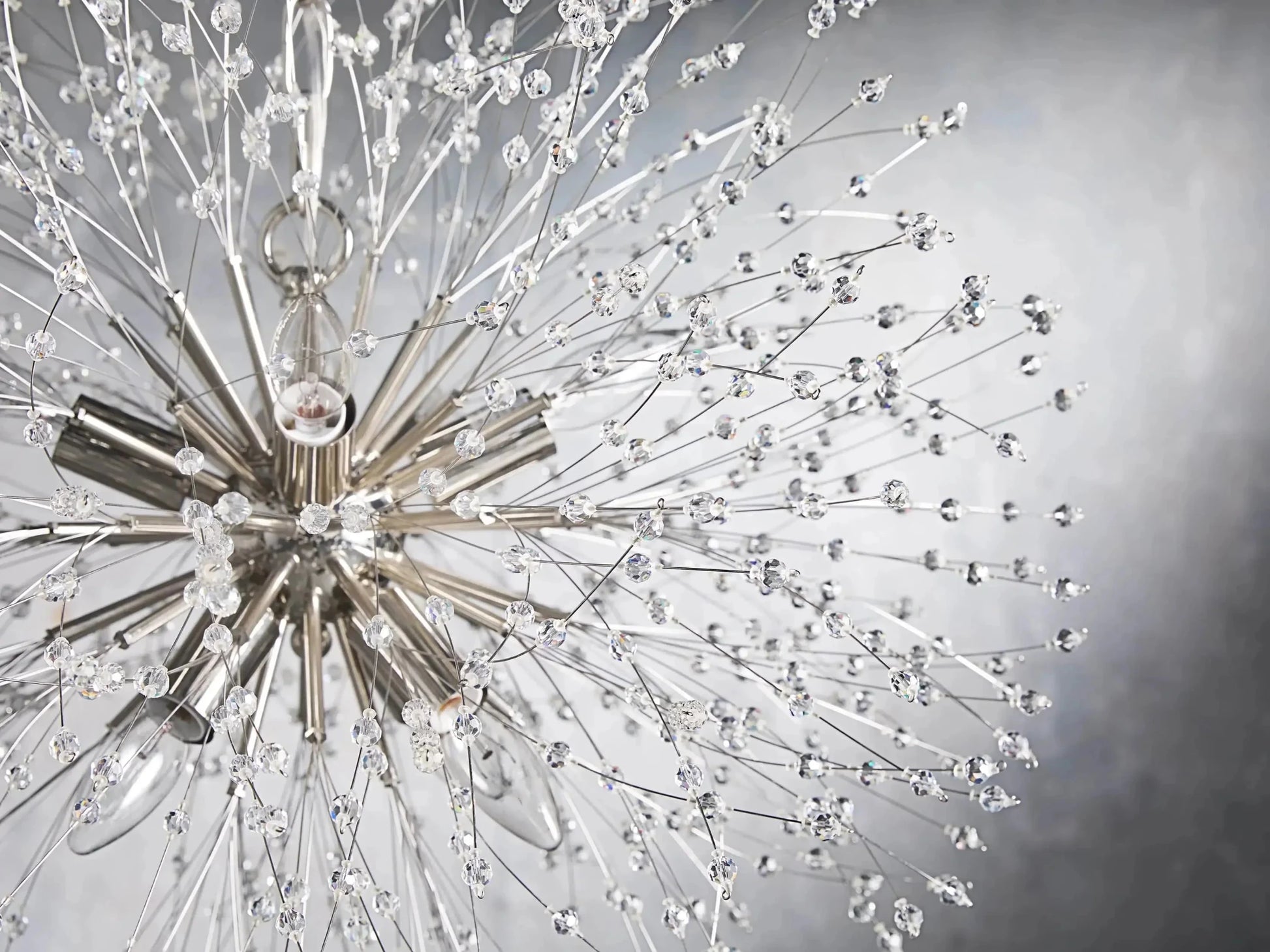 Dandelion Round Chandelier 22''30''43''-Nobipets