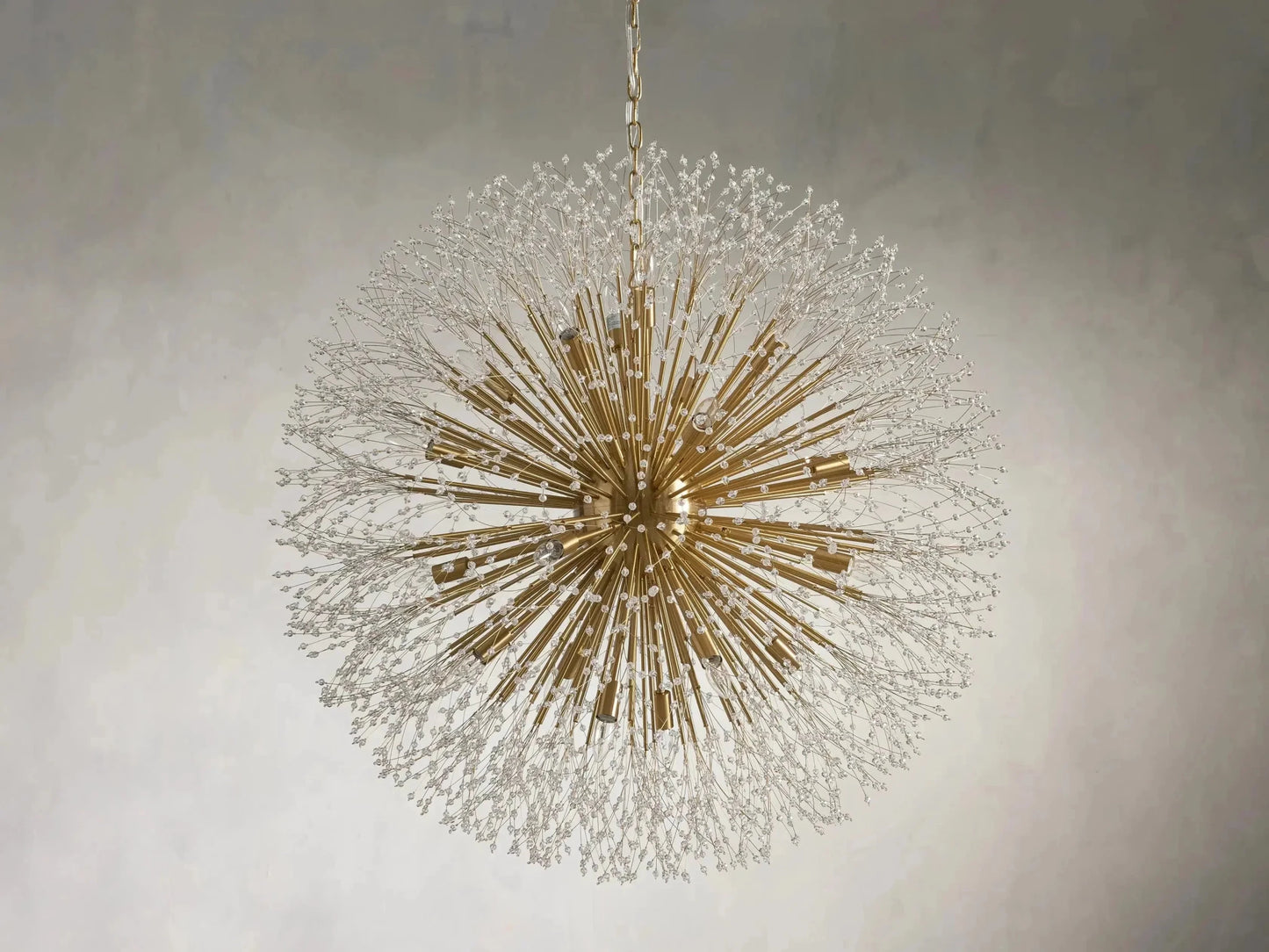 Dandelion Round Chandelier 22''30''43''-Nobipets
