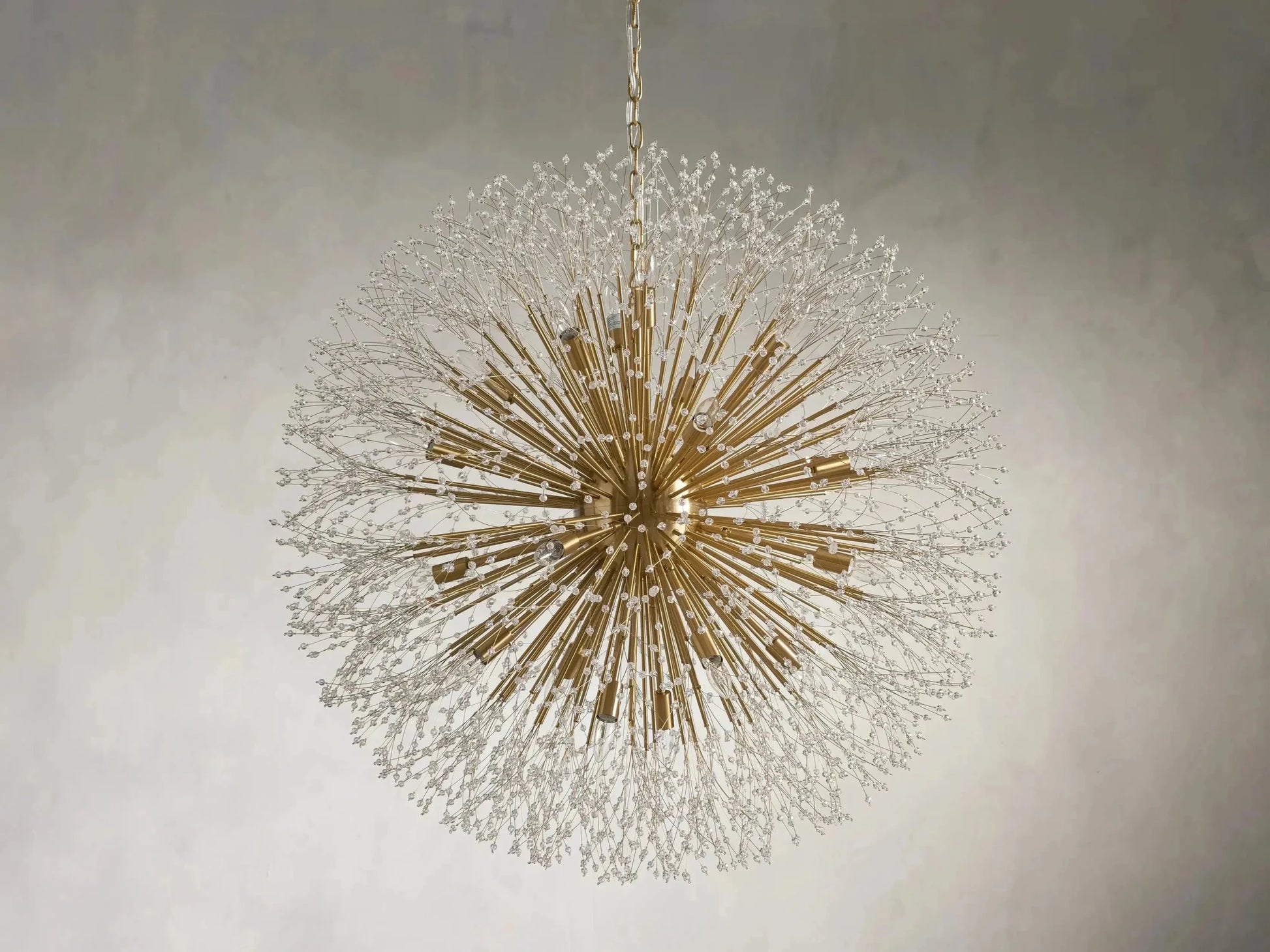 Dandelion Round Chandelier 22''30''43''-Nobipets