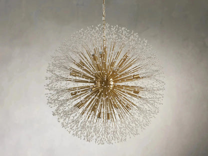Dandelion Round Chandelier 22''30''43''-Nobipets