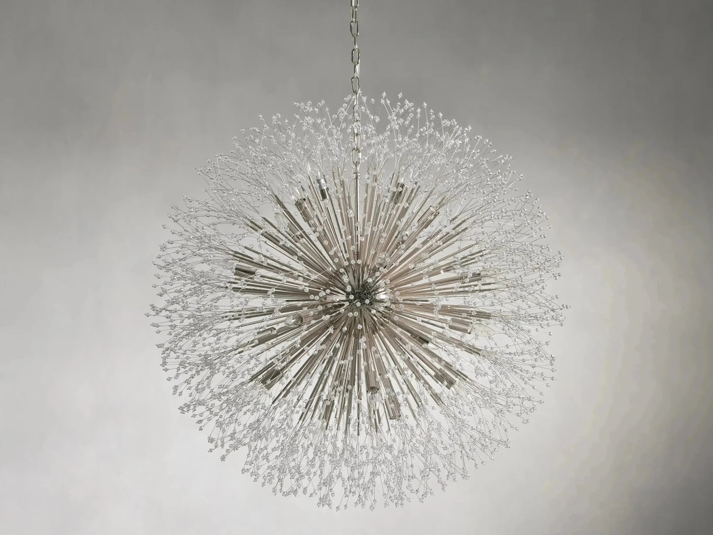 Dandelion Round Chandelier 22''30''43''-Nobipets