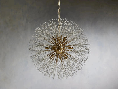 Dandelion Round Chandelier 22''30''43''-Nobipets