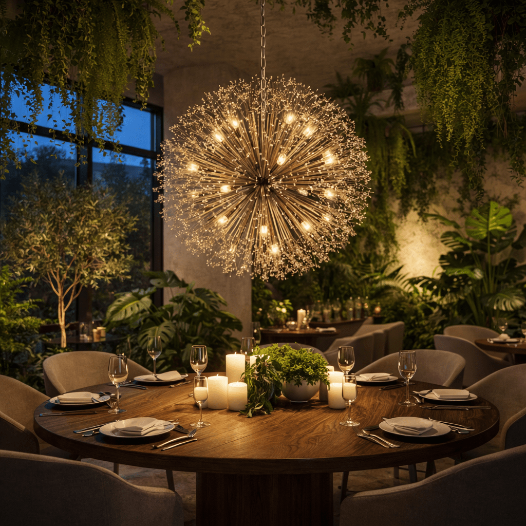 Dandelion Round Chandelier