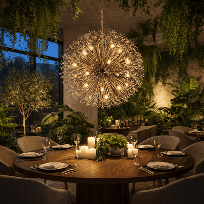 Dandelion Round Chandelier