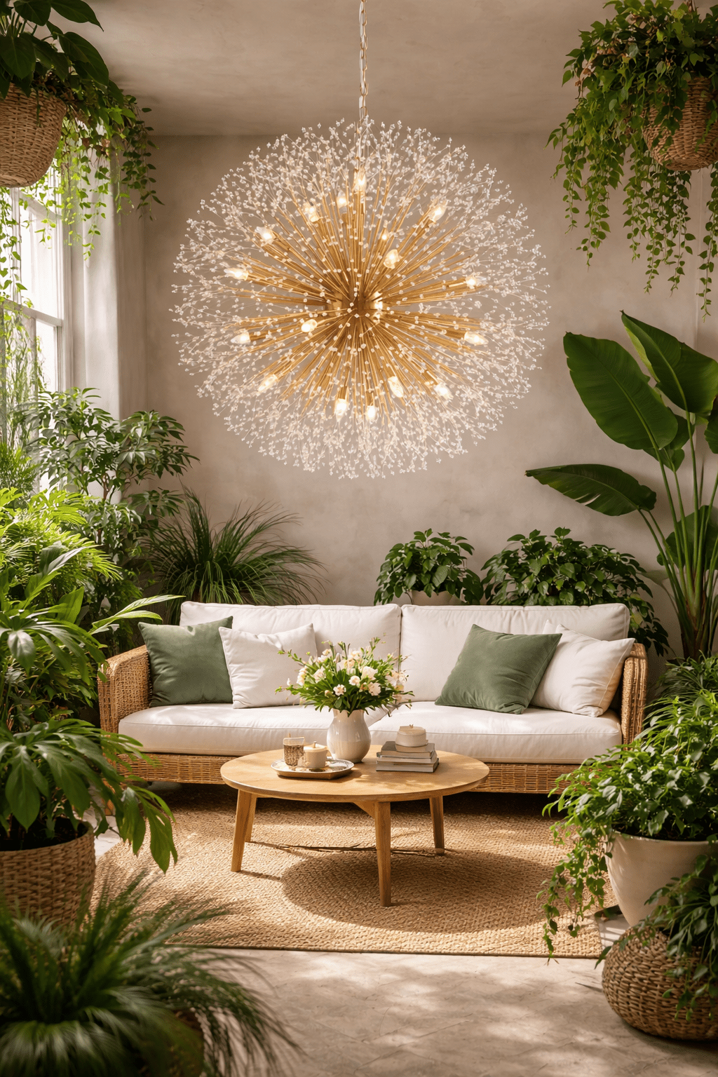 Dandelion Round Chandelier